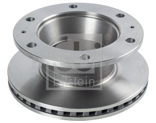 Febi 2 x Brake Disc Set Internally Vented Rear