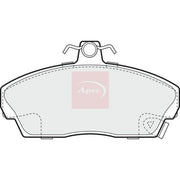 Apec Front Brake Pad Set PAD689
