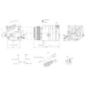 Hella Air Conditioning Compressor 8FK 366 200-931