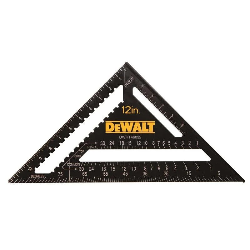DEWALT Hand Tools Speed Square 300mm (12in) - DWHT46032-0