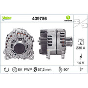 Valeo Car Alternator 12V 439756