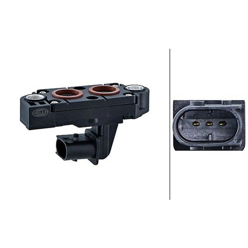 Hella Exhaust Pressure Sensor 6PP 009 409-701