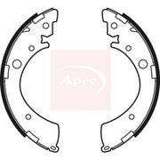 Apec Brake Shoe Set Axle Kit SHU573