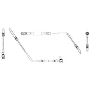 Apec Brake Hydraulic Hose Line Rear Right HOS4533