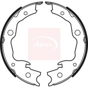 Apec Parking Brake Shoe Set SHU727