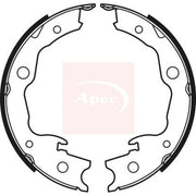 Apec Parking Brake Shoe Set SHU727