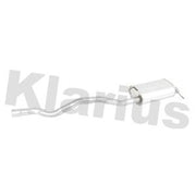 Klarius Box With Tail Pipe Rear VW643P