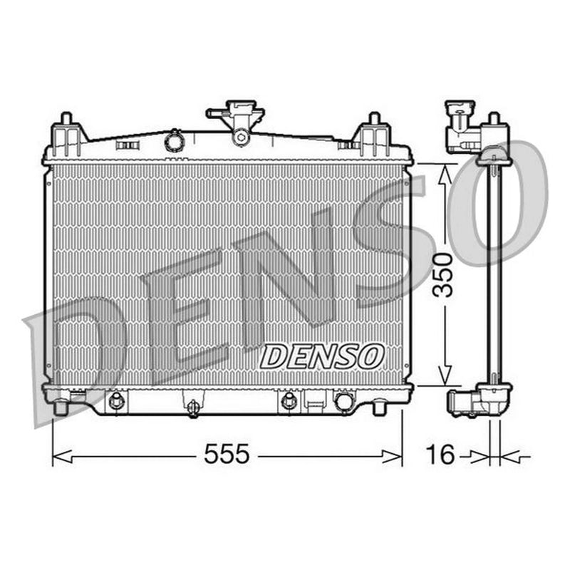 Denso Engine Radiator DRM44018