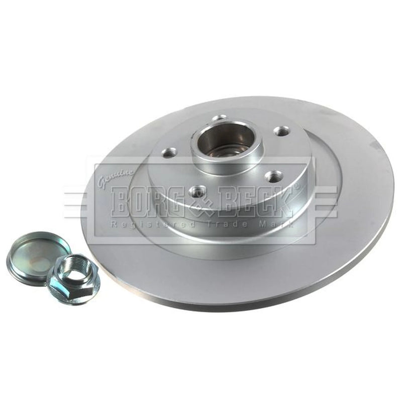 Borg & Beck 2 x Vented Rear Brake Discs BBD5839S