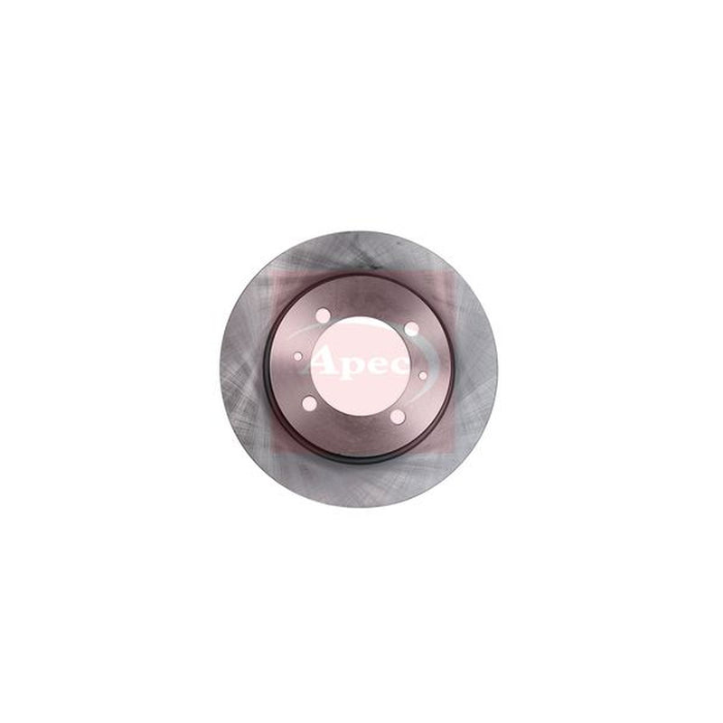 Apec 2 x Solid Rear Brake Discs DSK704