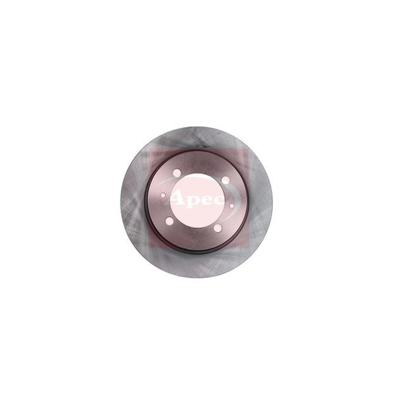 Apec 2 x Solid Rear Brake Discs DSK704