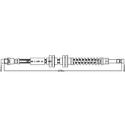 Juratek Brake Hydraulic Hose Line Front JBH1238