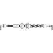 Abtex Brake Hydraulic Hose Line Front ABH1238