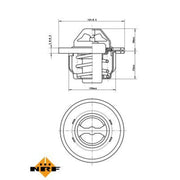 NRF Thermostat,Coolant 725150
