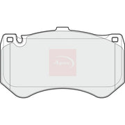 Apec Front Brake Pad Set PAD1820