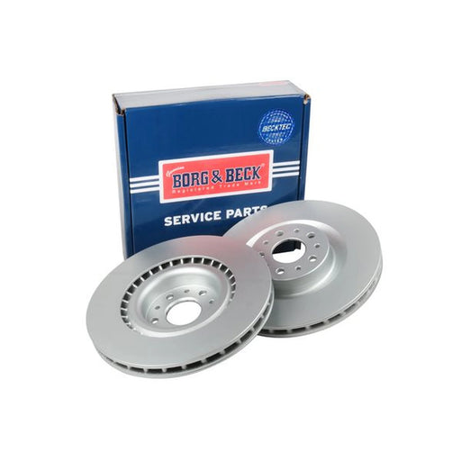 Borg & Beck 2 x Vented Front Brake Discs BBD5245