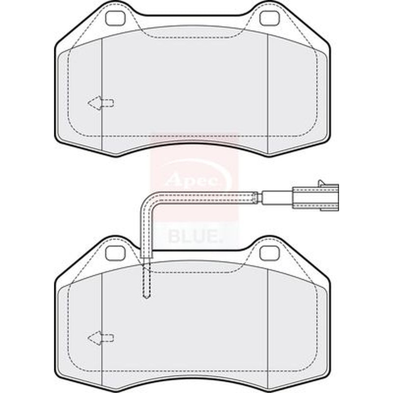 Apec Front Brake Pad Set PD4277