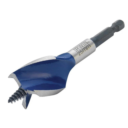 IRWIN® Blue Groove 6X Stubby Wood Bit 25 x 100mm - 1921995