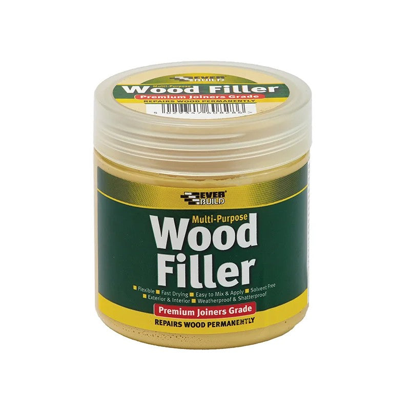 Everbuild Sika Multipurpose Premium Joiners Grade Wood Filler Dark Oak 250ml
