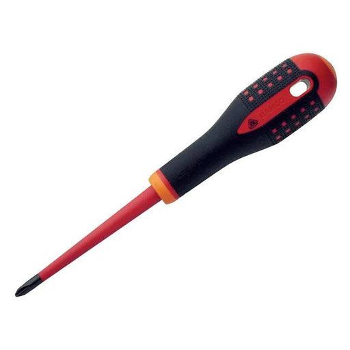 Bahco ERGO™ Slim VDE Insulated Phillips Screwdriver PH2 x 100mm - BE-8620SL