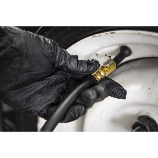 Sealey Tyre Pressure Gauge with Clip-On Chuck 0-7bar(0-100psi) TST/PG6 Sealey  - Town Parts