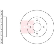 Apec 2 x Vented Front Brake Discs DSK2801