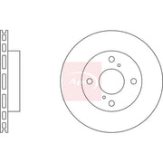 Apec 2 x Vented Front Brake Discs DSK2801