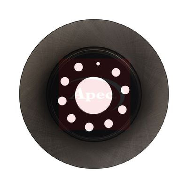 Apec 2 x Solid Rear Brake Discs DSK4264