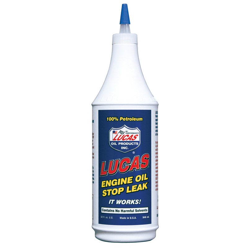 Lucas Oil Engine Oil Stop Leak 946ml - Stops Leaks & Rejuvenates Seals