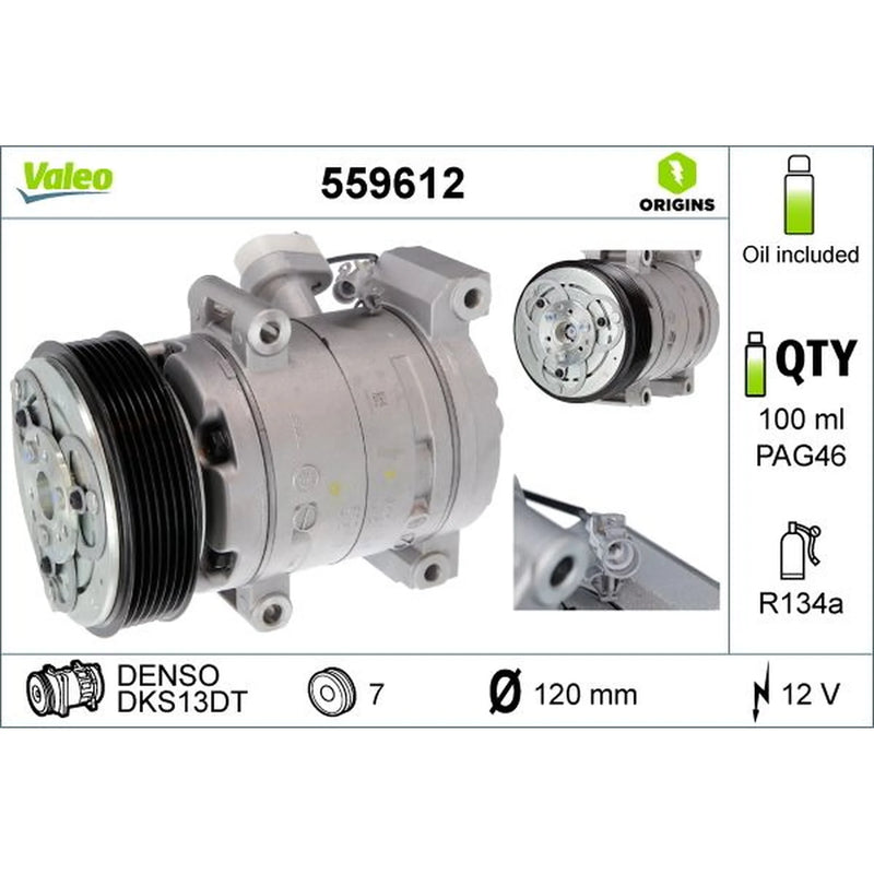 Valeo Air Conditioning Compressor 559612