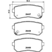 DON Brake Pad Set PCP2048