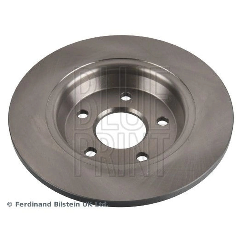 Blue Print 2 x Solid Rear Brake Discs ADF124379