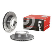 Brembo 2 x Perforated/Vented Rear Brake Discs 09.6665.11