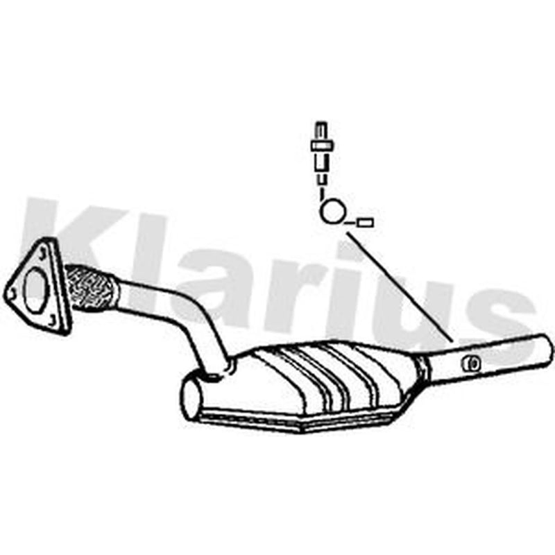 Klarius Catalyst Type Approved With Pipe 321635