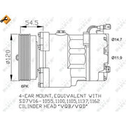 NRF Air Conditioning Compressor 32033