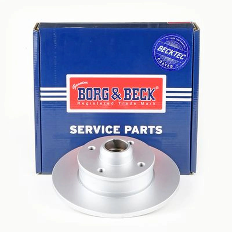 Borg & Beck 2 x Solid Rear Brake Discs BBD5895S