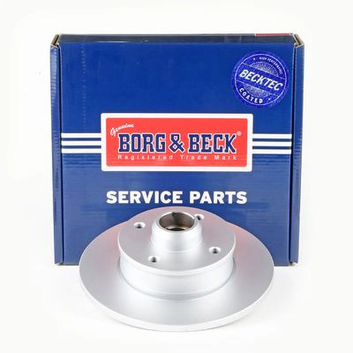 Borg & Beck 2 x Solid Rear Brake Discs BBD5895S