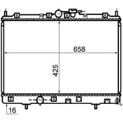 Mahle Engine Radiator CR 1073 000S