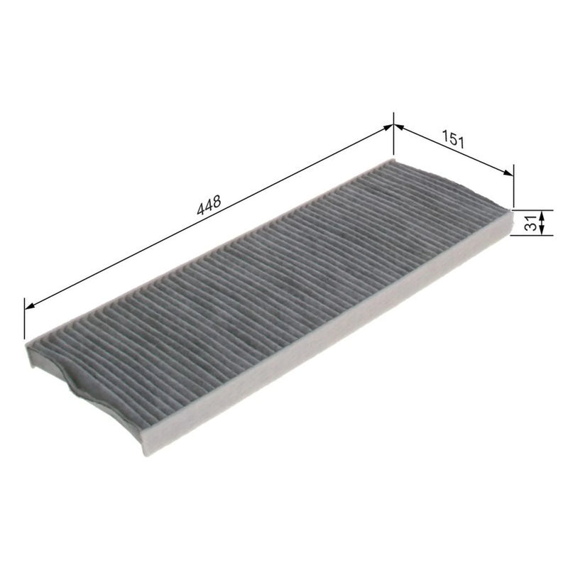 Bosch Cabin Air Filter (Pollen Filter) 1 987 435 606