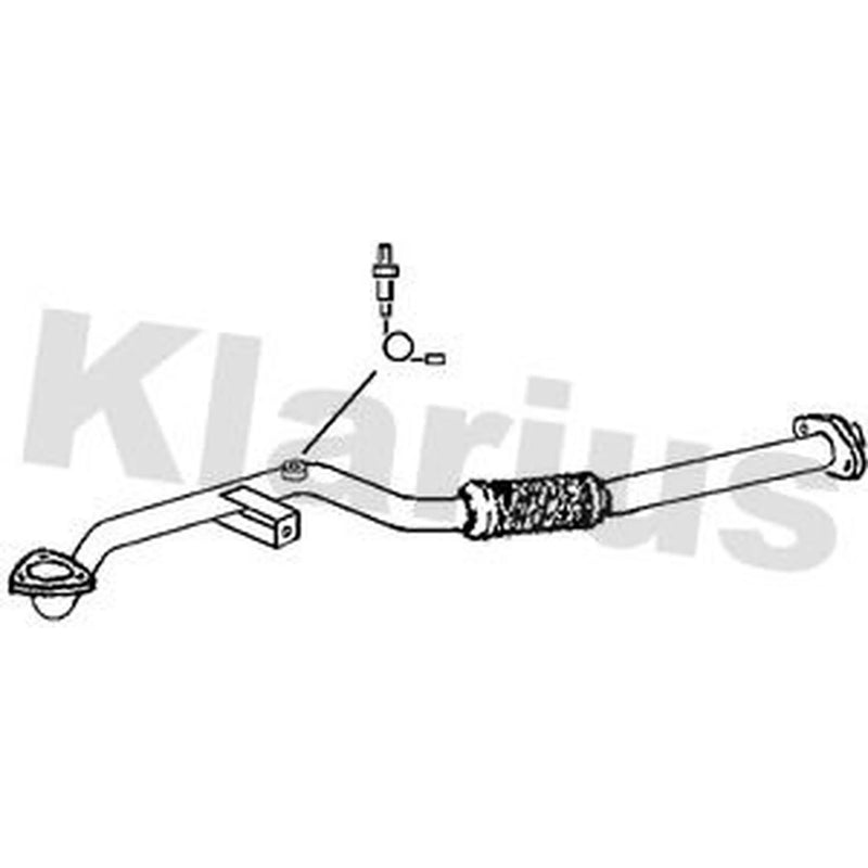 Klarius Exhaust Pipe OD GM393A