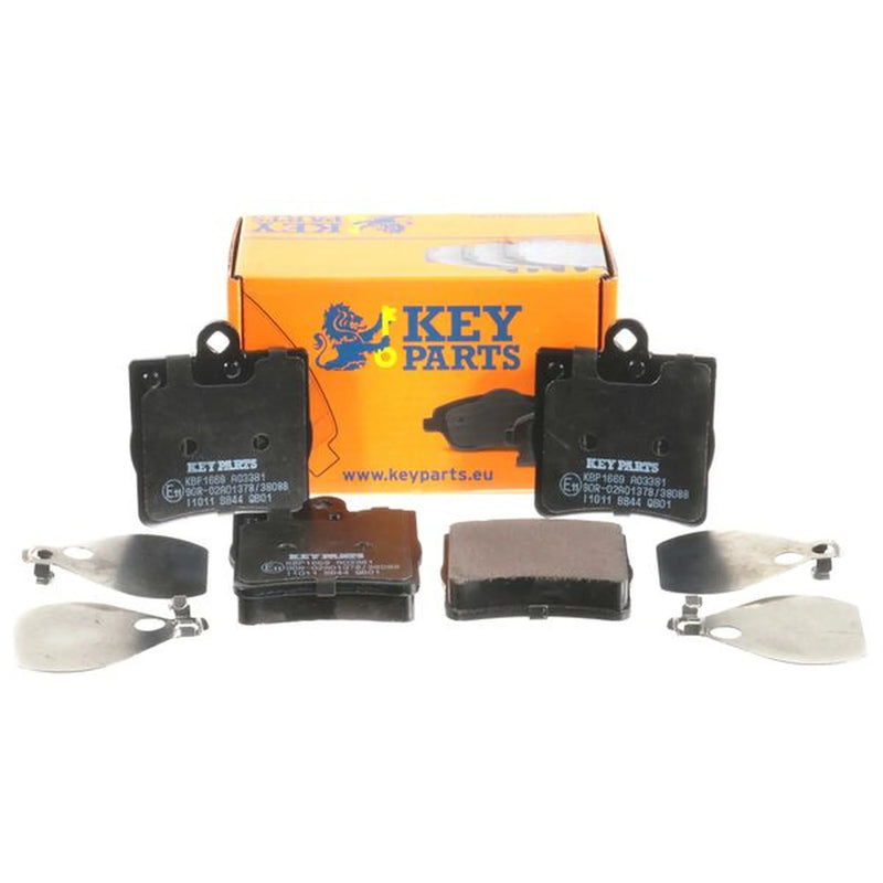 Key Parts 4 x Rear Brake Pad Set KBP1669