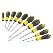 STANLEY® Hand Tools 0-60-211 Essential Screwdriver Set, 10 Piece - STHT0-60211