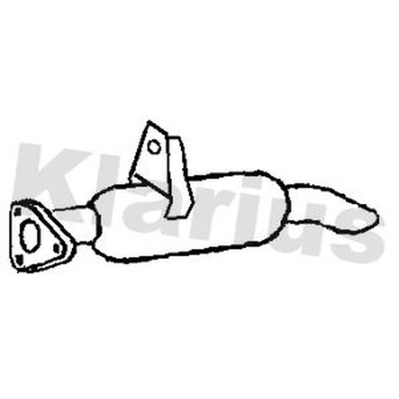 Klarius Box With Tail Pipe Rear CL197T