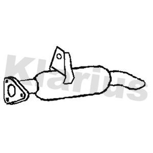 Klarius Box With Tail Pipe Rear CL197T