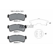 Textar Brake Pad Set 2620301