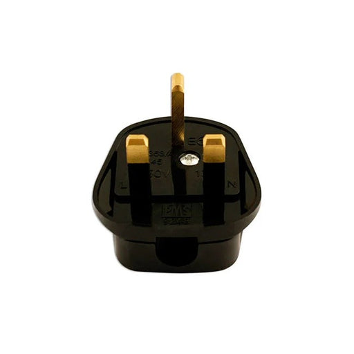 Connect High Impact Black Plug Tops 13A 10pc - CPL