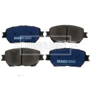 Borg & Beck 4 x Front Brake Pad Set BBP1833