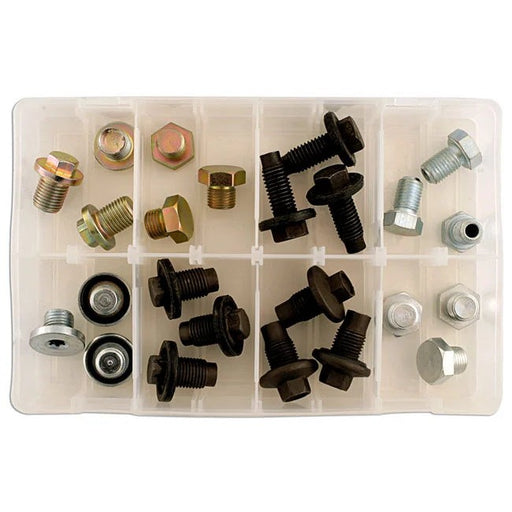 Connect Sump Plug UK Assortment 24 plugs plus washers to suit - CPL