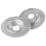 Borg & Beck 2 x Rear Brake Discs BBD4664