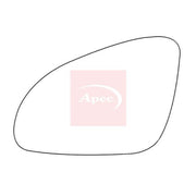 Apec Exterior Wing Mirror Glass Left AMS2781A